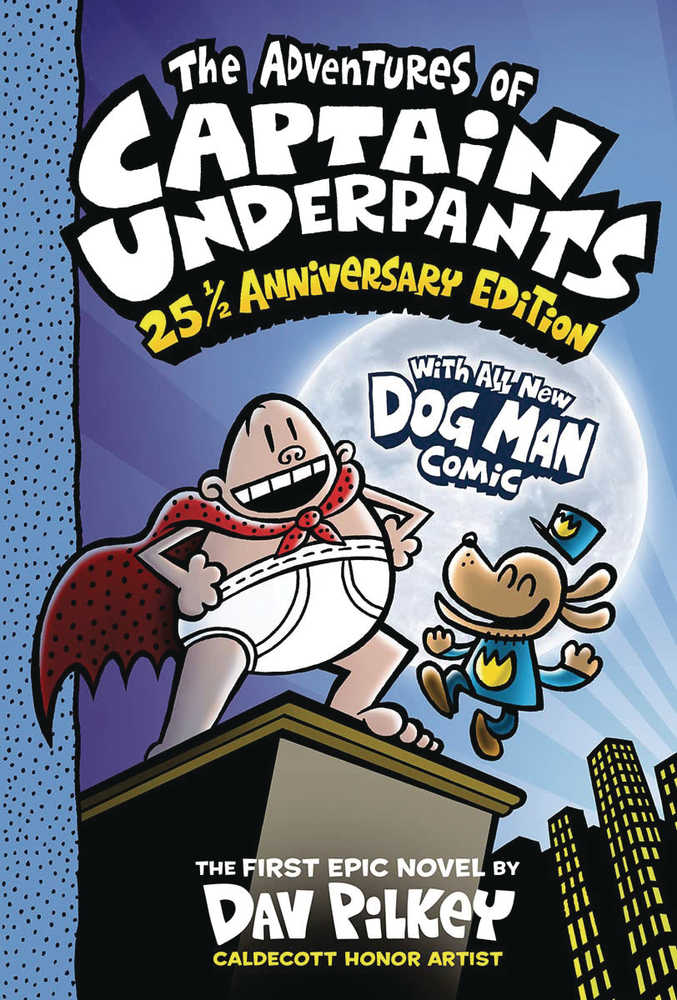 Adventure Of Captain Underpants W/ Dog Man Comic Color Edition Hardcover