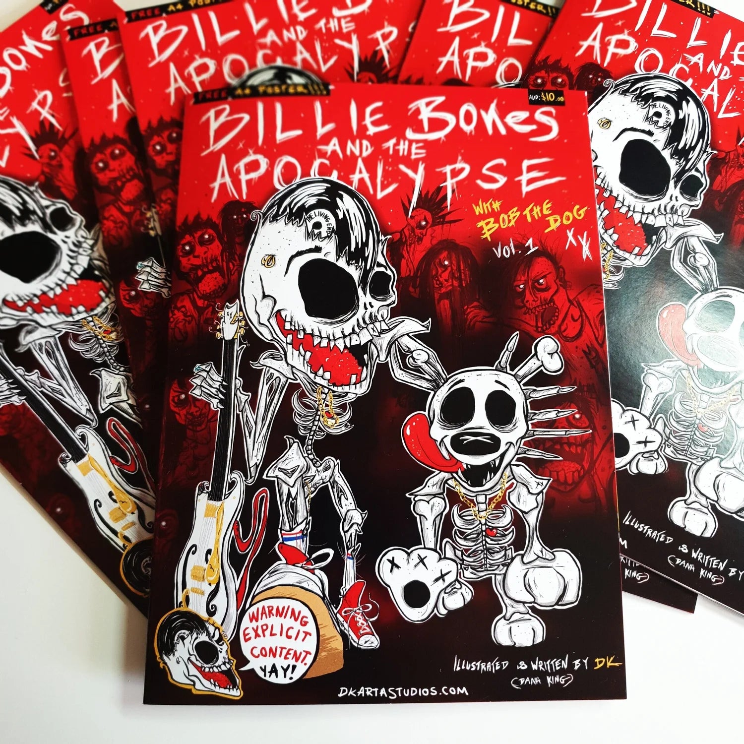 Billie Bones and the Apocalypse with Bob the Dog Vol 1