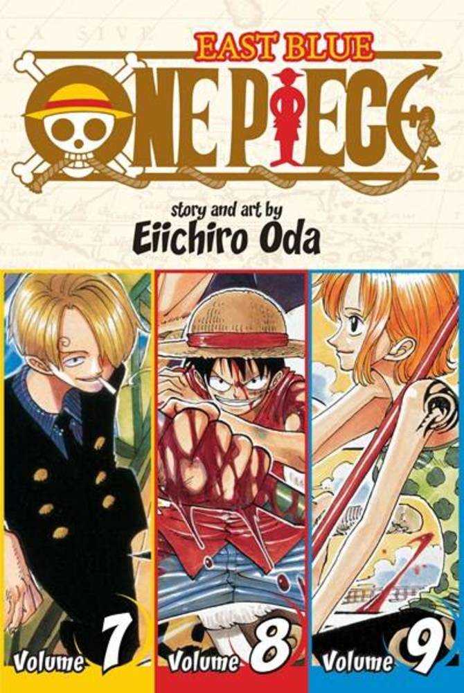 One Piece 3-In-1 Edition Graphic Novel Volume 03