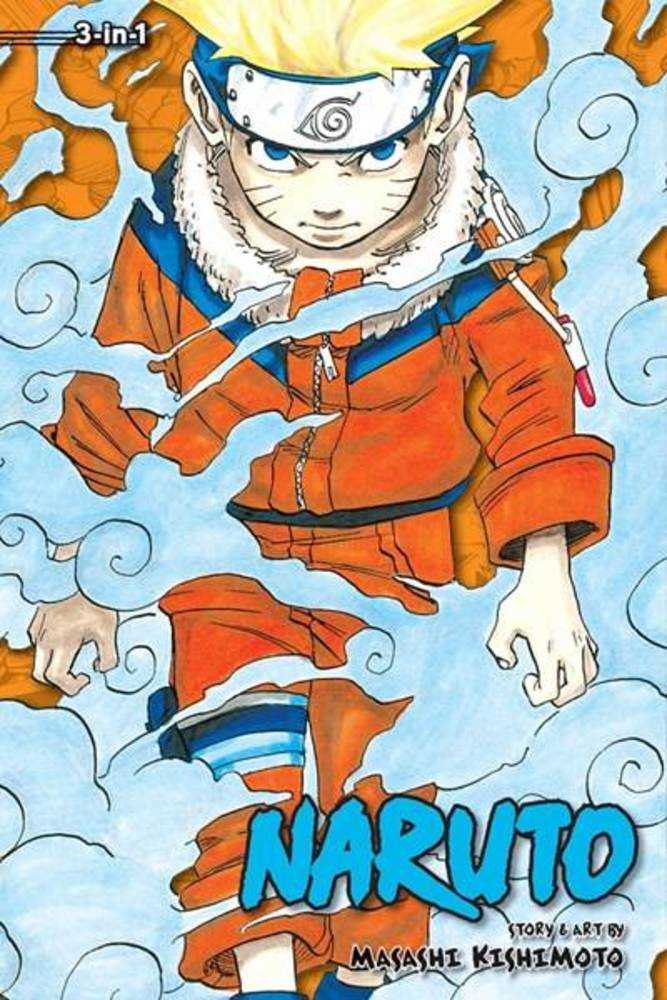 Naruto 3-In-1 Edition Graphic Novel Volume 01