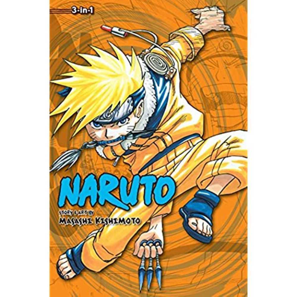 Naruto 3-In-1 Edition Graphic Novel Volume 02