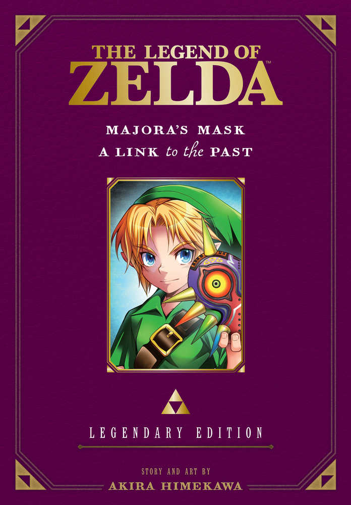 Legend Of Zelda Legendary Edition Graphic Novel Volume 03 Majora's Mask A Link To The Past