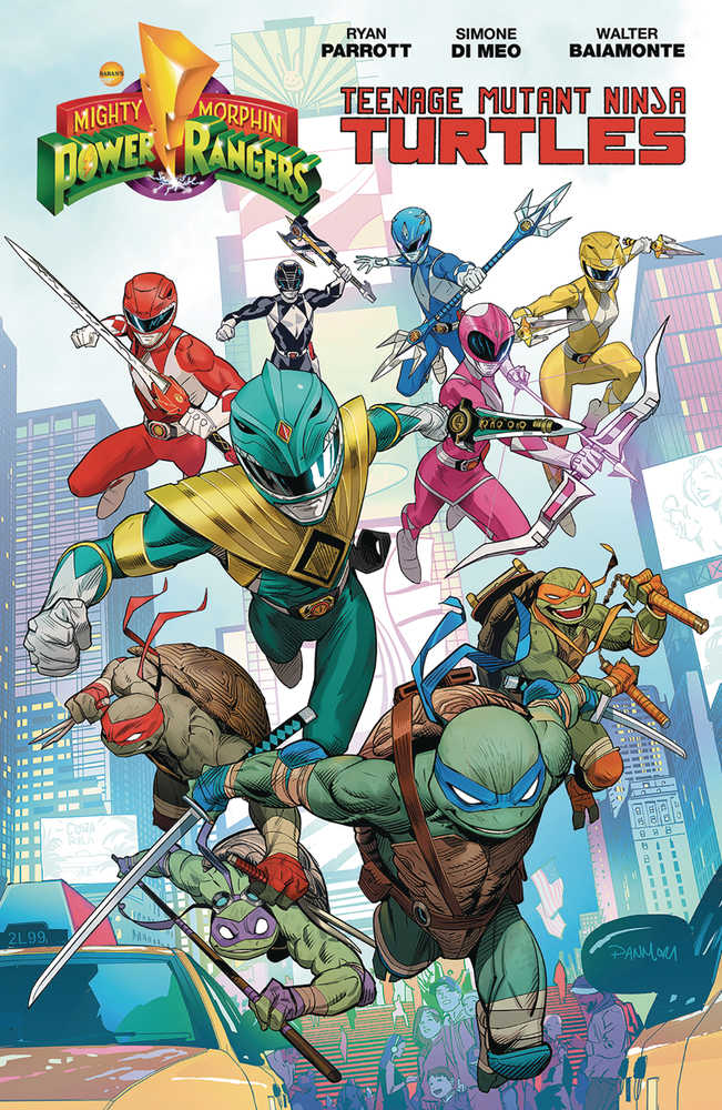 Power Rangers Teenage Mutant Ninja Turtles TPB Volume 01