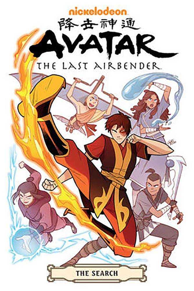 Avatar The Last Airbender Omnibus Graphic Novel Volume 02 The Search