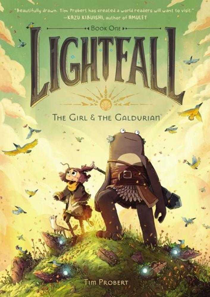 Lightfall Graphic Novel Volume 01 The Girl & The Galdurian