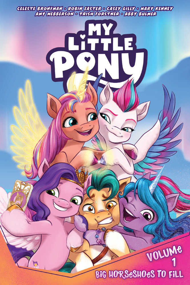 My Little Pony Graphic Novel Volume 01 Big Horseshoes To Fill