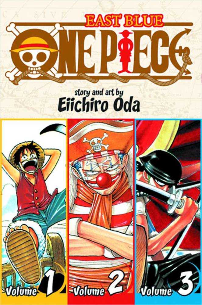 One Piece 3-In-1 Edition Graphic Novel Volume 01 New Printing