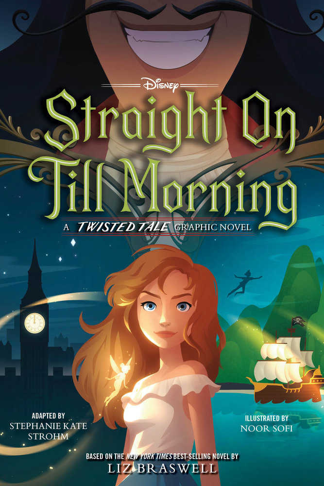 Disney Twisted Tale Graphic Novel Straight On Till Morning