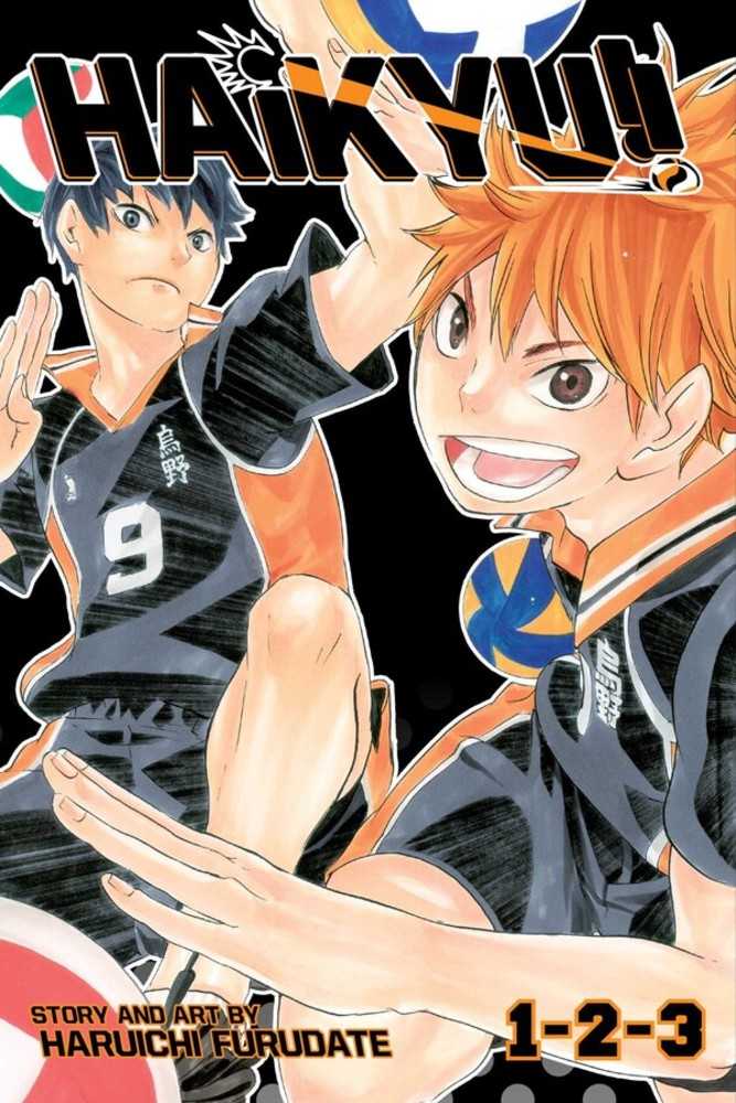 Haikyu 3-In-1 Edition Graphic Novel Volume 01