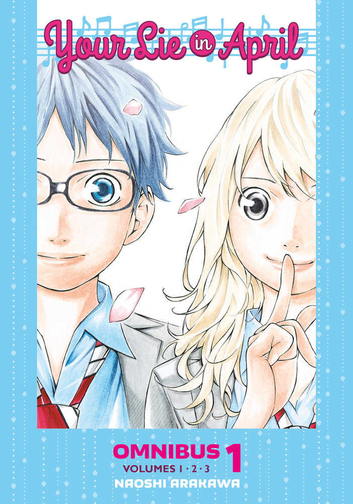 Your Lie In April 3-in-1 Omnibus Graphic Novel Volume 01