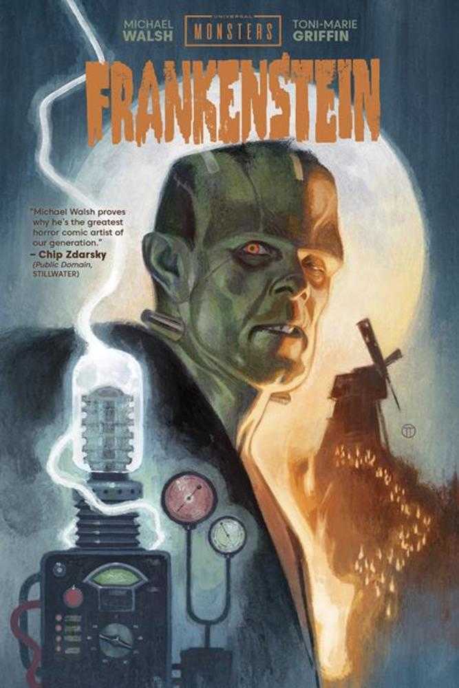 Universal Monsters Frankenstein Hardcover Direct Market Exclusive Cover