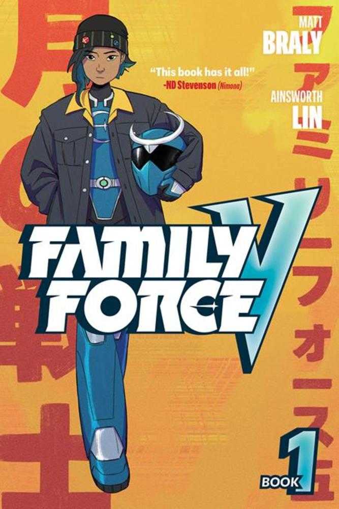 Family Force V Graphic Novel Book 01