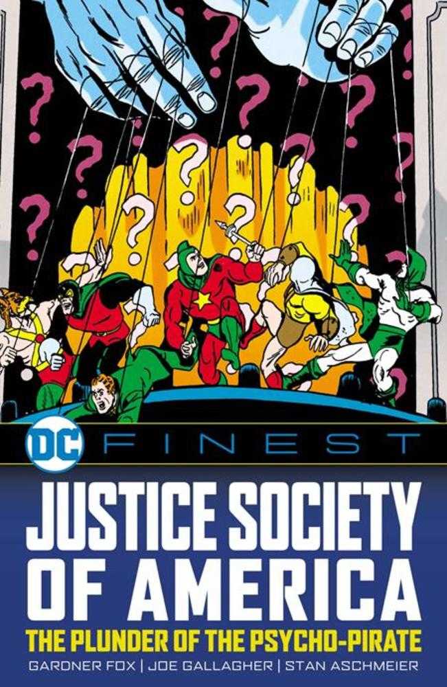 DC Finest Justice Society Of America The Plunder Of The Psycho Pirate TPB