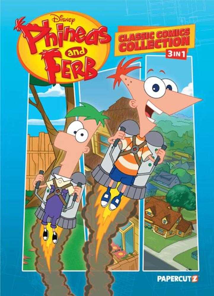 Phineas & Ferb Classic Comics Collection 3-in-1 Graphic Novel Volume 01