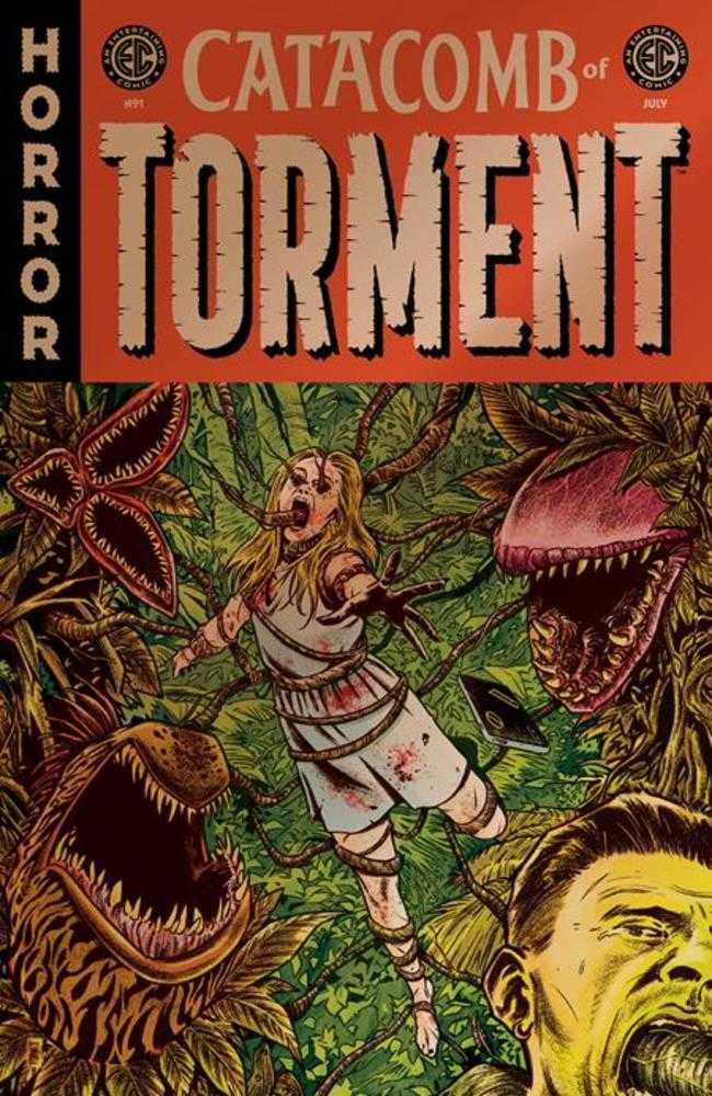 EC Catacomb Of Torment #1 Cover C Jorge Fornes Gold Foil Variant Allocations May Occur