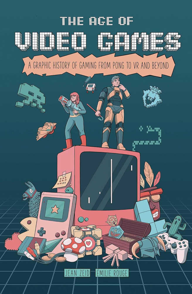 Age Of Video Games Graphic History Of Gaming Graphic Novel