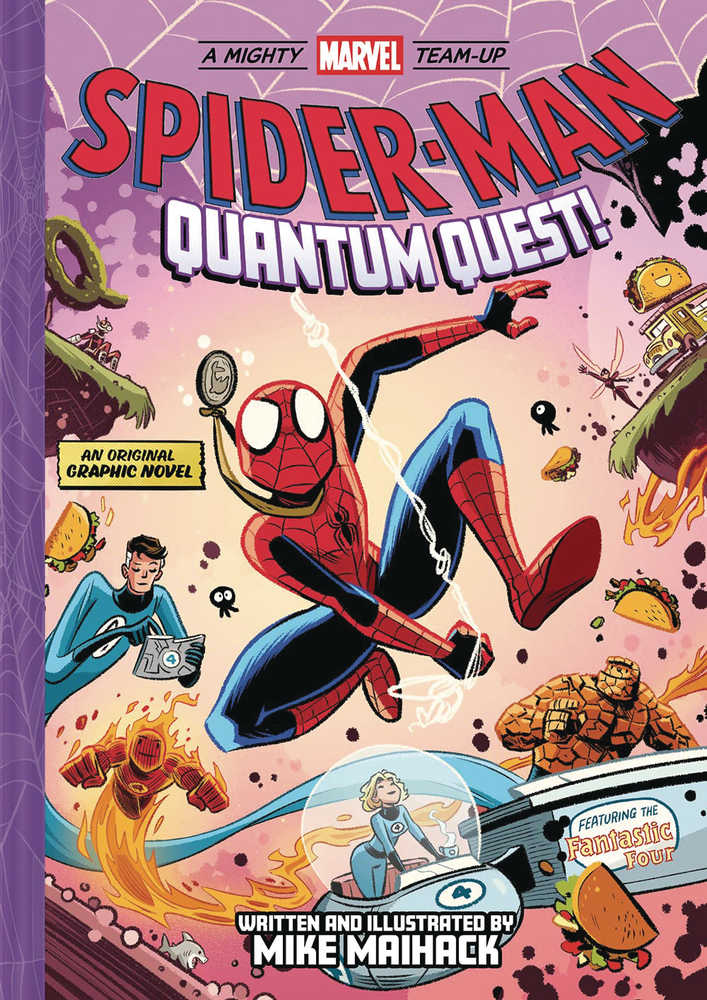Mighty Marvel Team-Up Spider-Man Graphic Novel Book 2 Quantum Quest