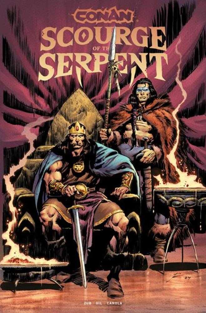 Conan The Barbarian Scourge Of The Serpent #1 (Of 4) Cover A Roberto De La Torre (Mature)