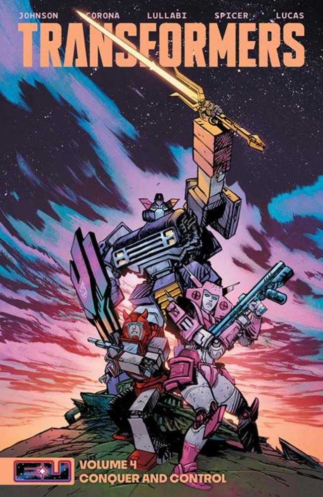Transformers TPB Volume 04 Conquer And Control Direct Market Exclusive Cover
