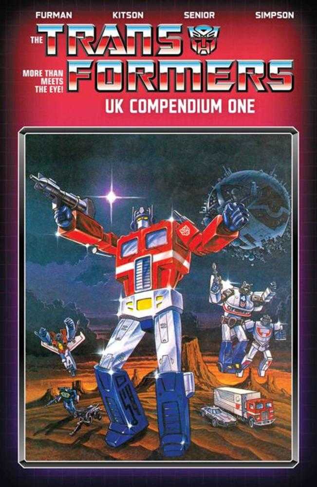 Transformers UK Compendium TPB Book 01  Direct Market Exclusive Cover
