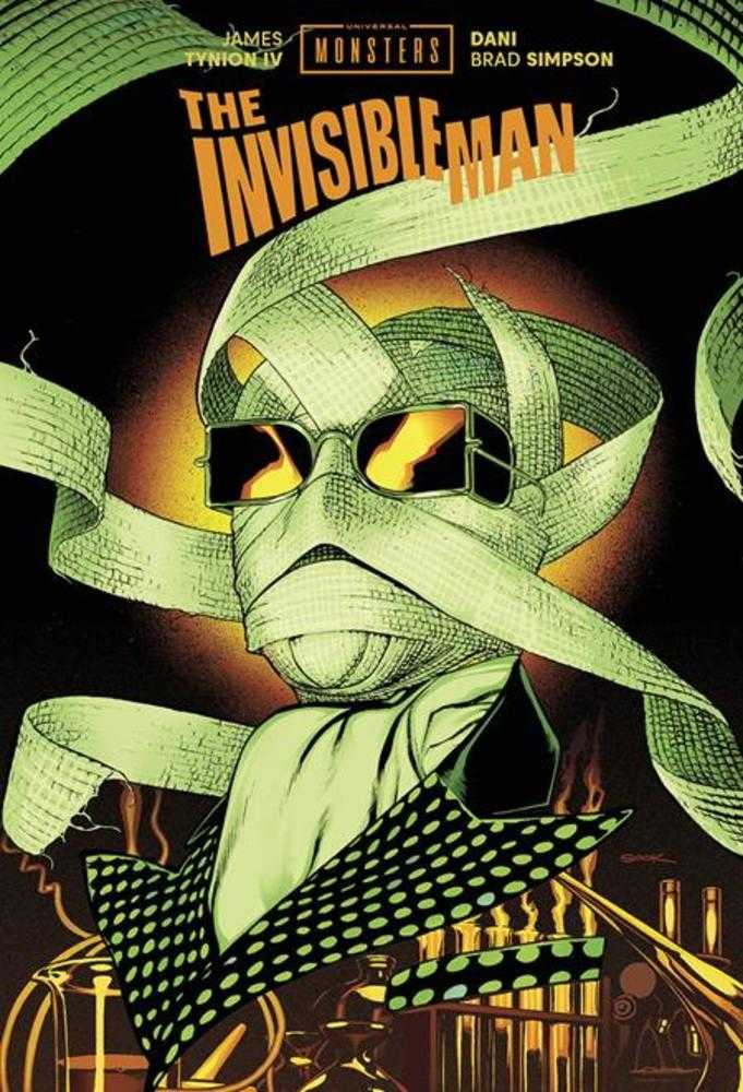 Universal Monsters The Invisible Man Hardcover Direct Market Exclusive Cover