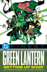 DC Finest Green Lantern Setting Up Shop TPB