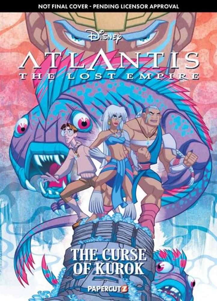 Disney Atlantis The Lost Empire Graphic Novel Volume 01 The Curse Of Kurok