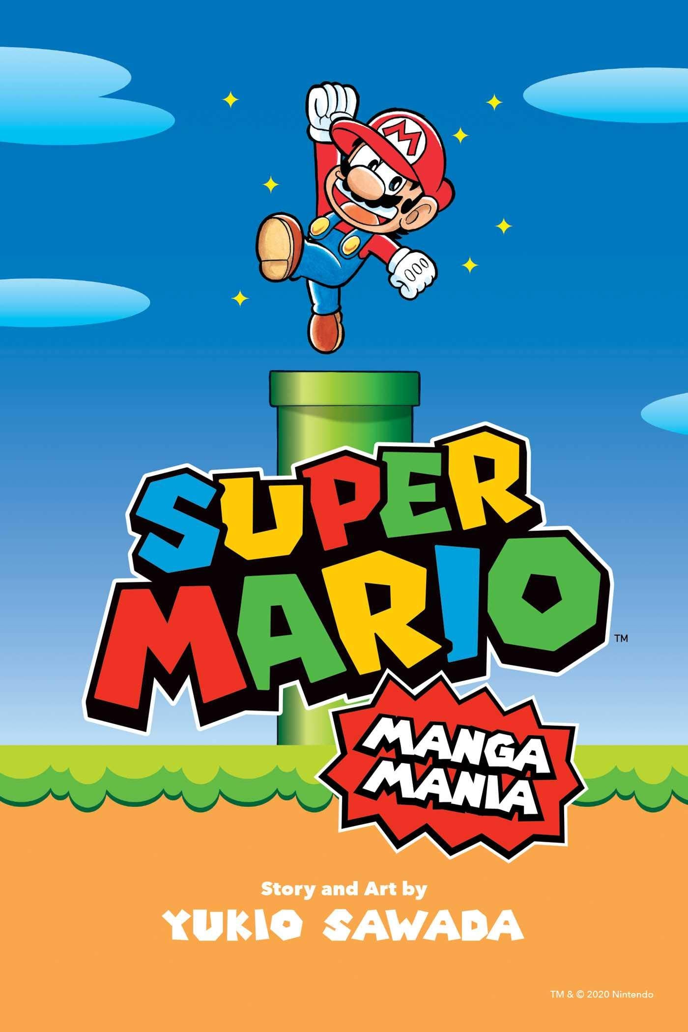 Super Mario Bros Manga Mania Graphic Novel