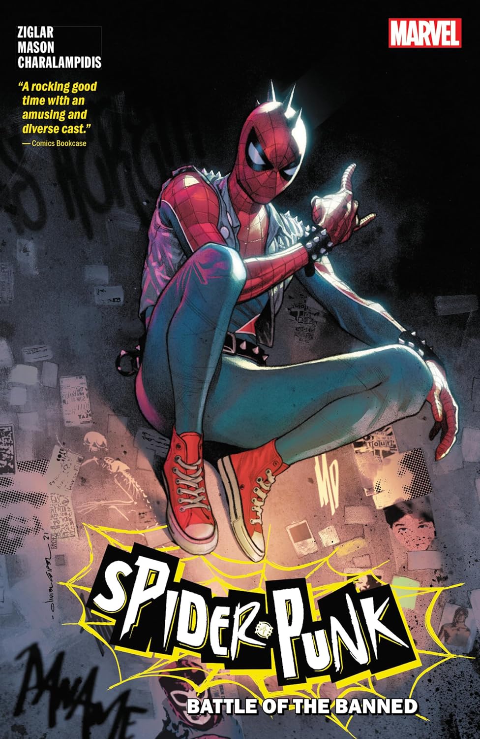 Spider-Punk Battle Of The Banned TPB