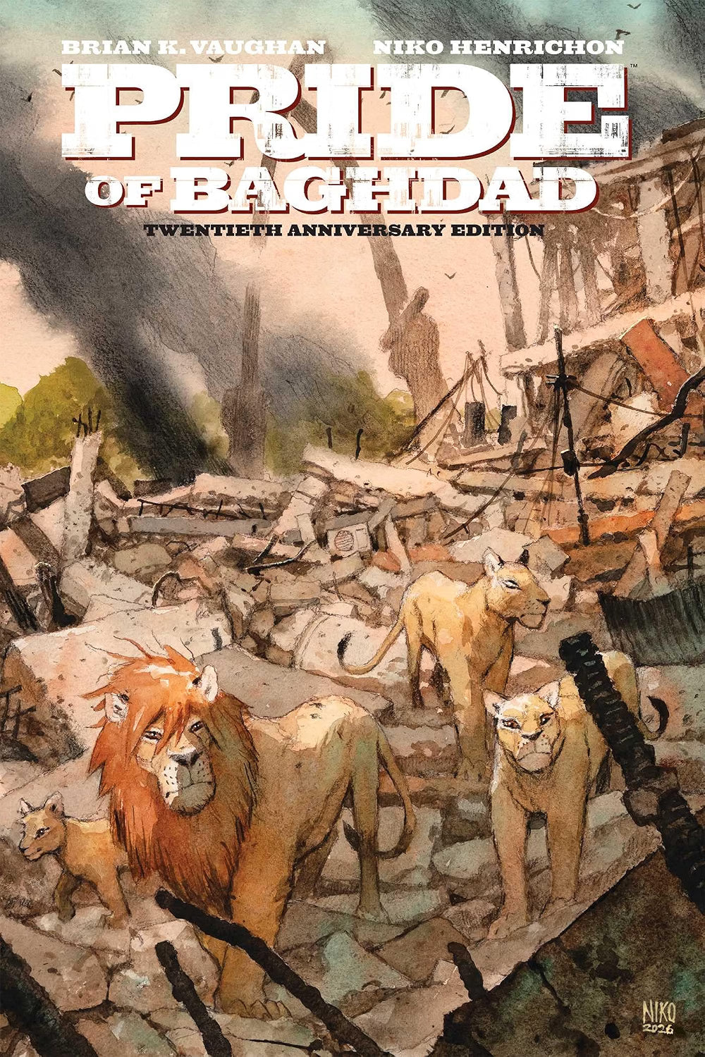 Pride Of Baghdad The 20th Anniversary Deluxe Edition Hardcover