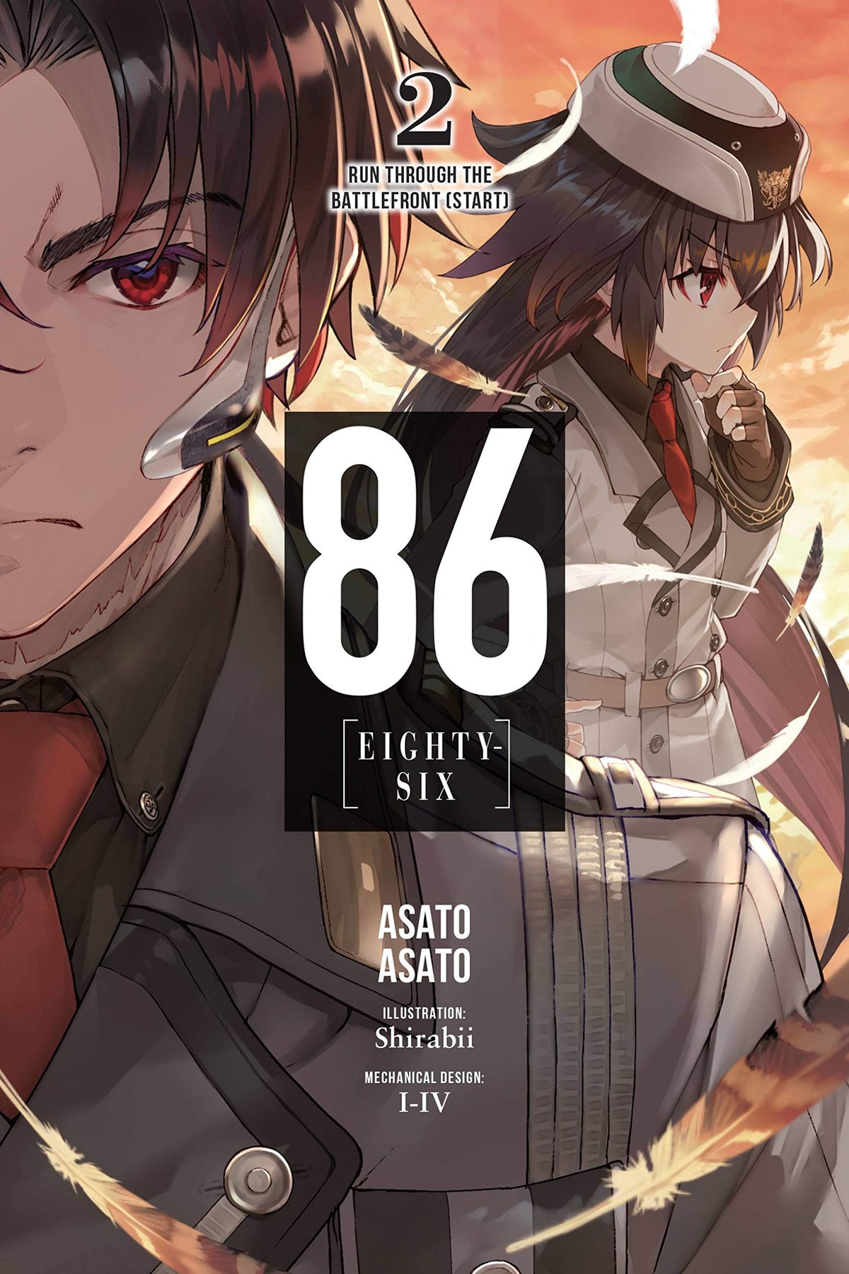 86 Eighty Six Light Novel Volume 02