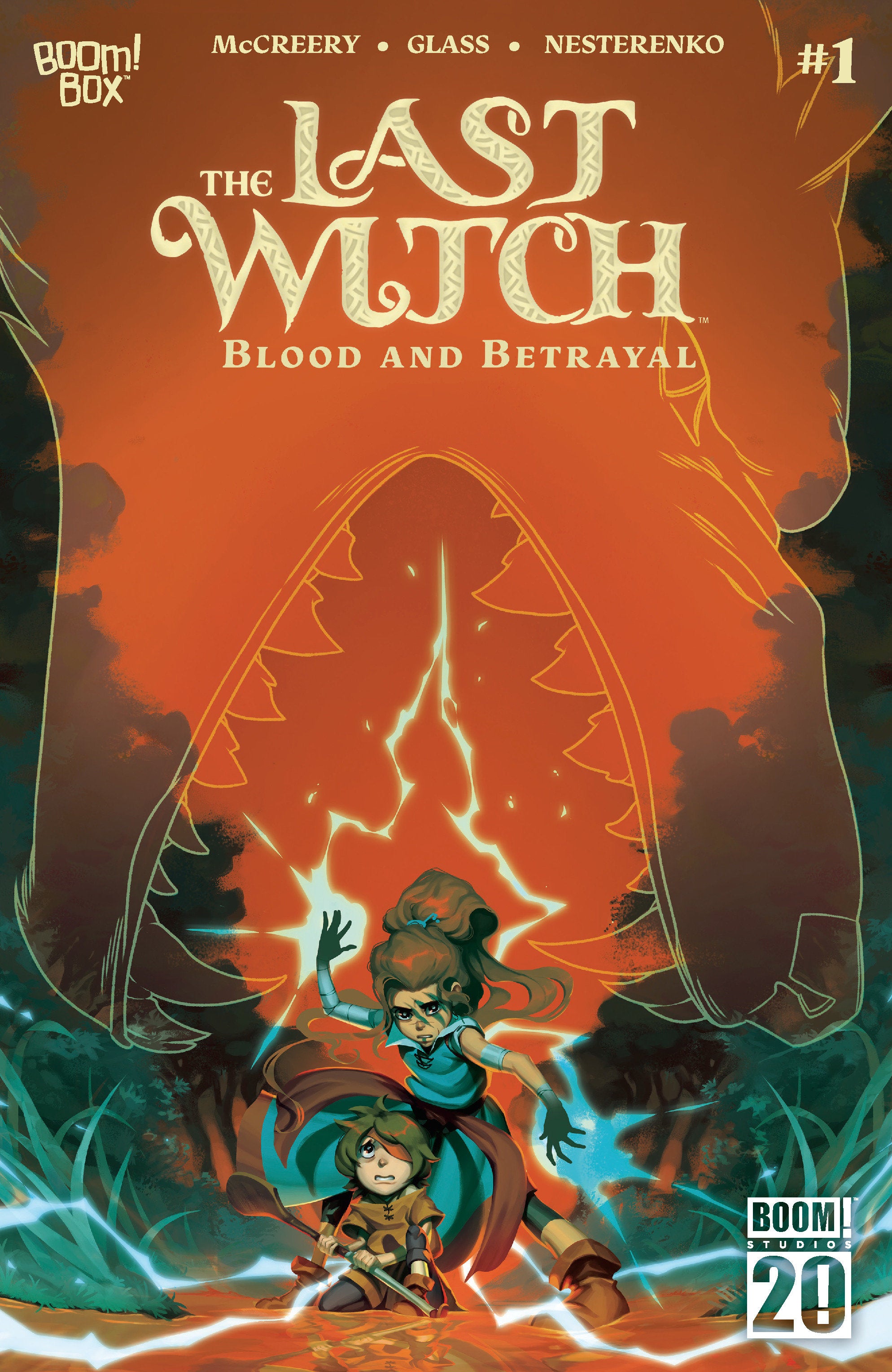 Last Witch: Blood & Betrayal #1 A Main (Dressed, Glass)