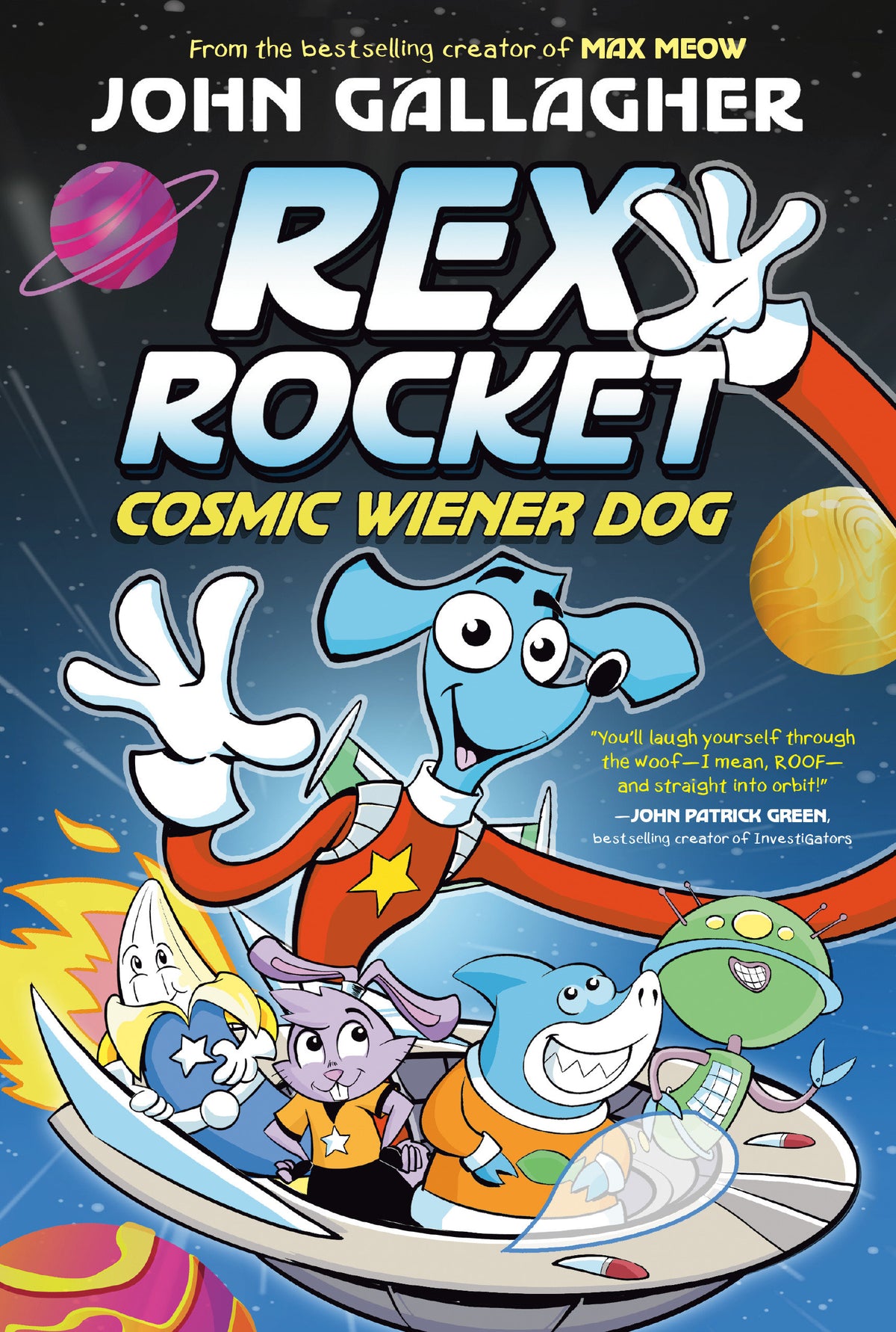 Rex Rocket Cosmic Wiener Dog Graphic Novel