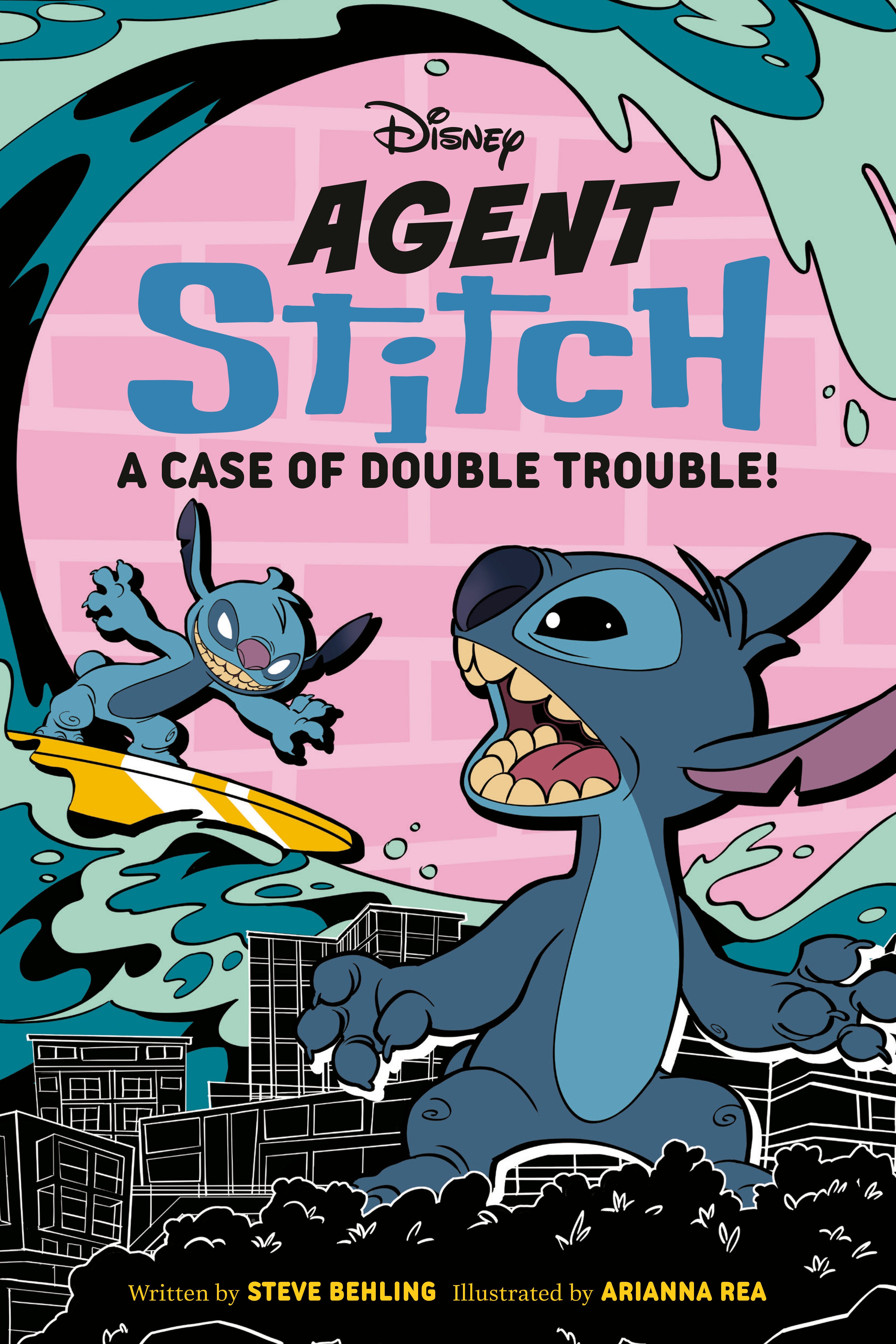 Disney Agent Stitch Graphic Novel A Case Of Double Trouble!