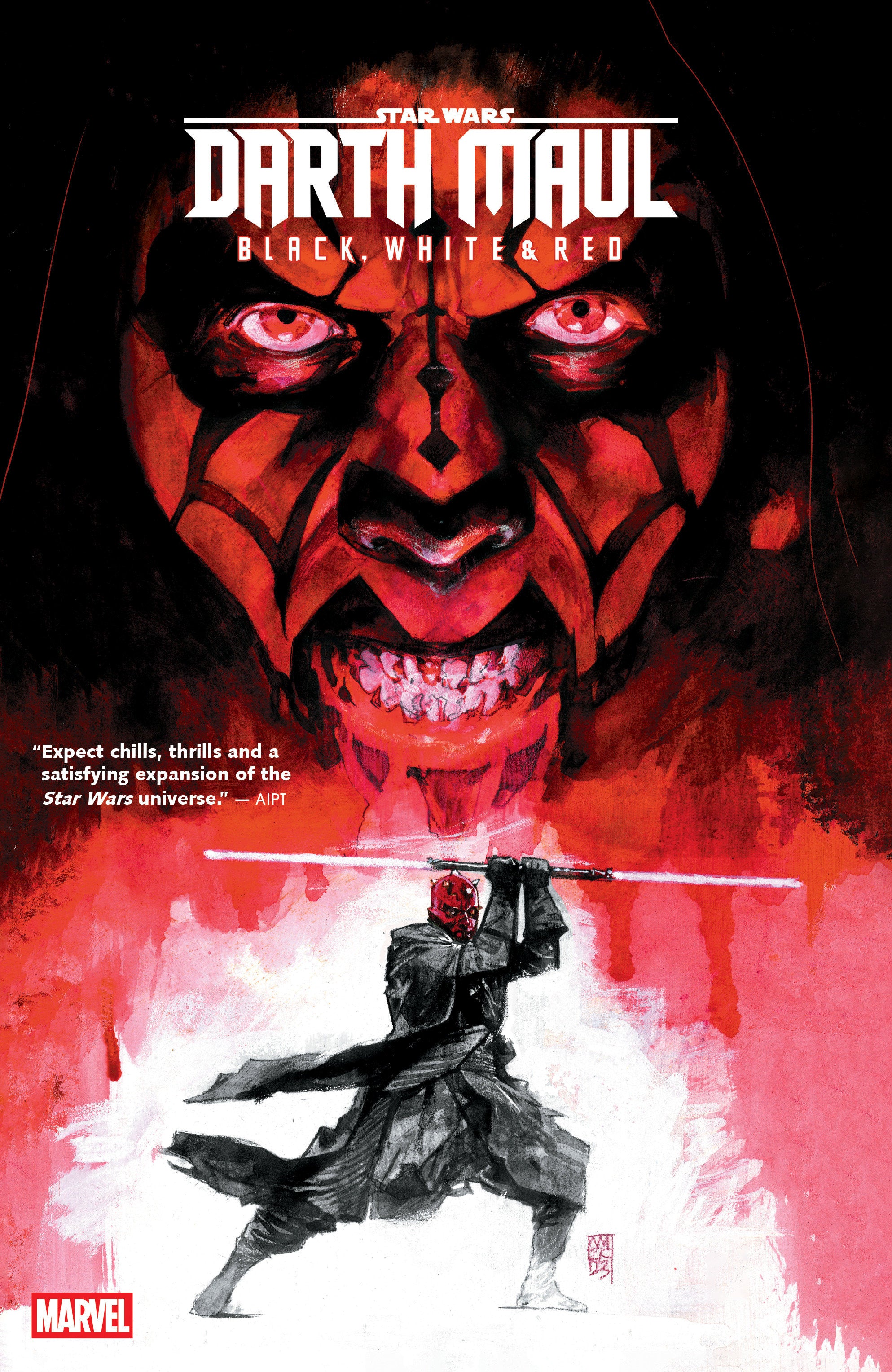 Star Wars Darth Maul Black White & Red TPB
