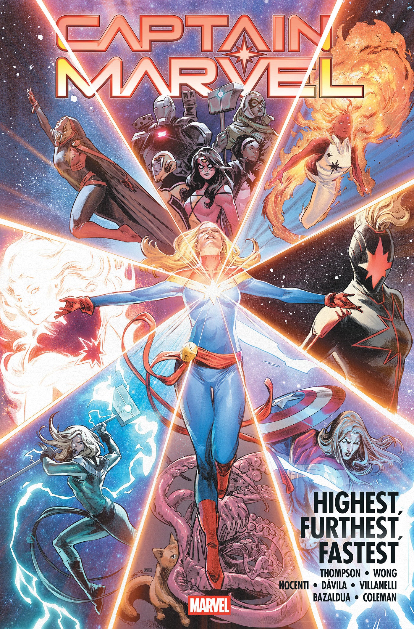 Captain Marvel Highest Furthest Fastest Omnibus Hardcover