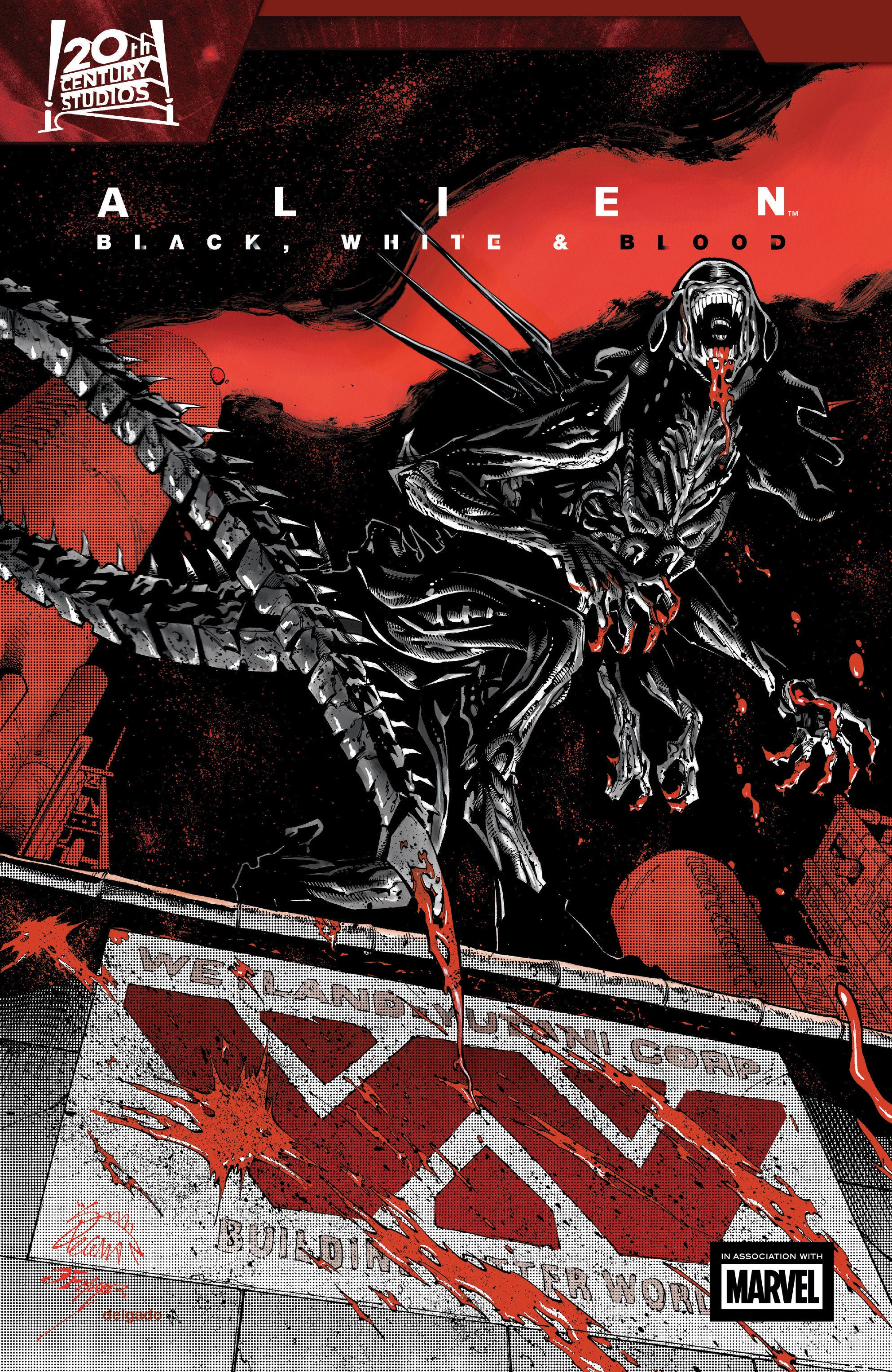 Alien Black White & Blood TPB