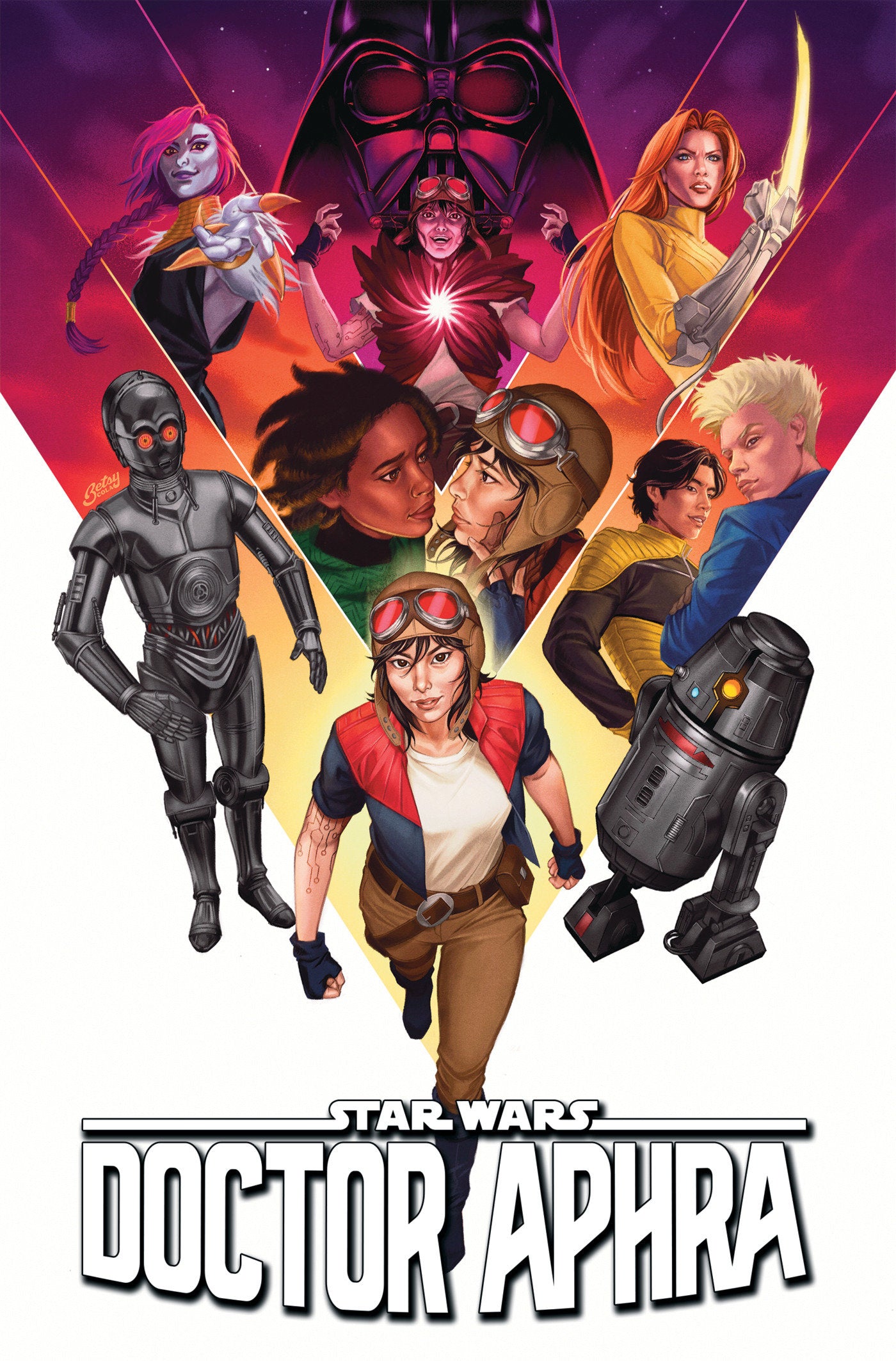 Star Wars Doctor Aphra Omnibus Friends And Enemies Betsy Cola Cover [Direct Market Only]