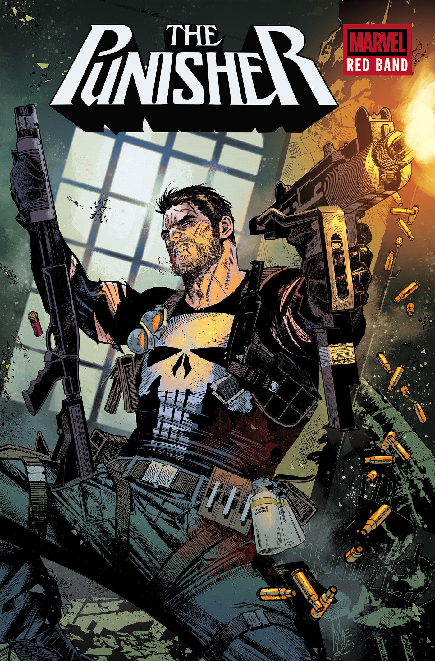 Punisher Red Band (2025) TPB Brain Bleed