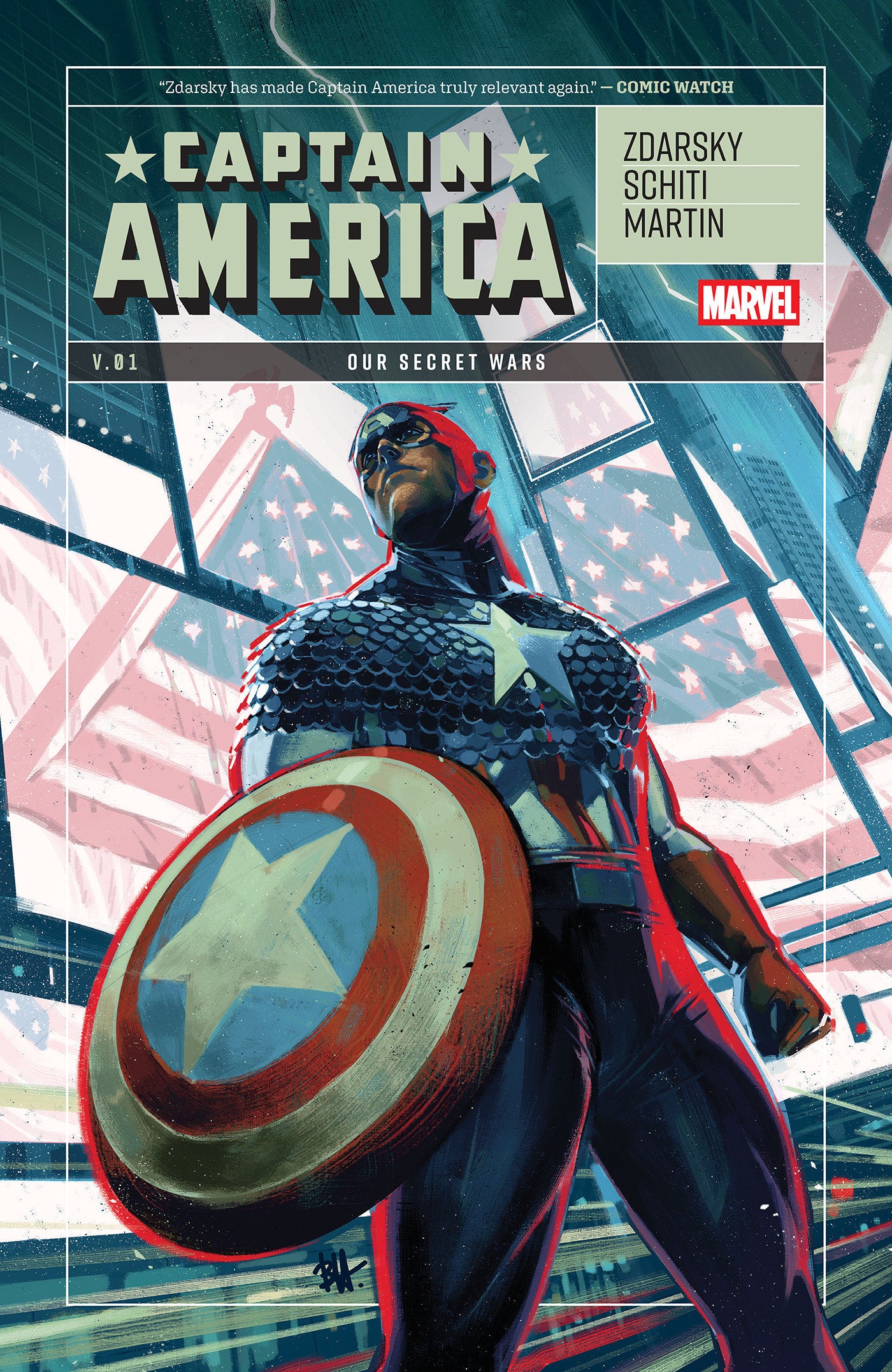 Captain America (2025) TPB Volume 01 Our Secret Wars