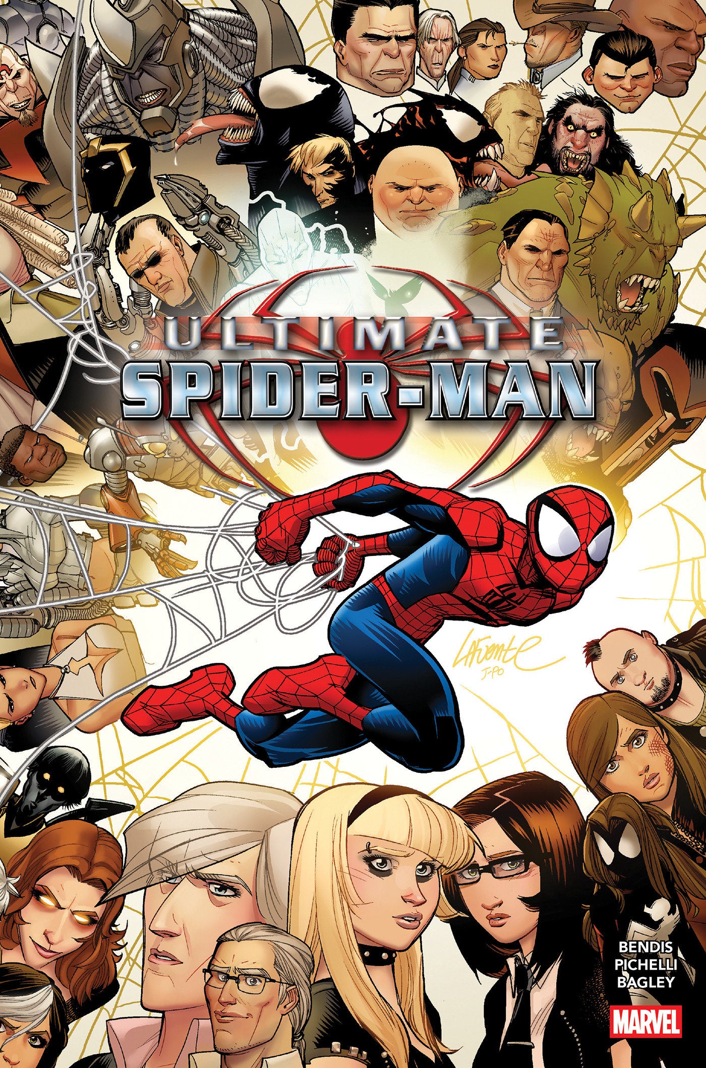 Ultimate Spider-Man Omnibus Hardcover Volume 05 David Lafuente Cover