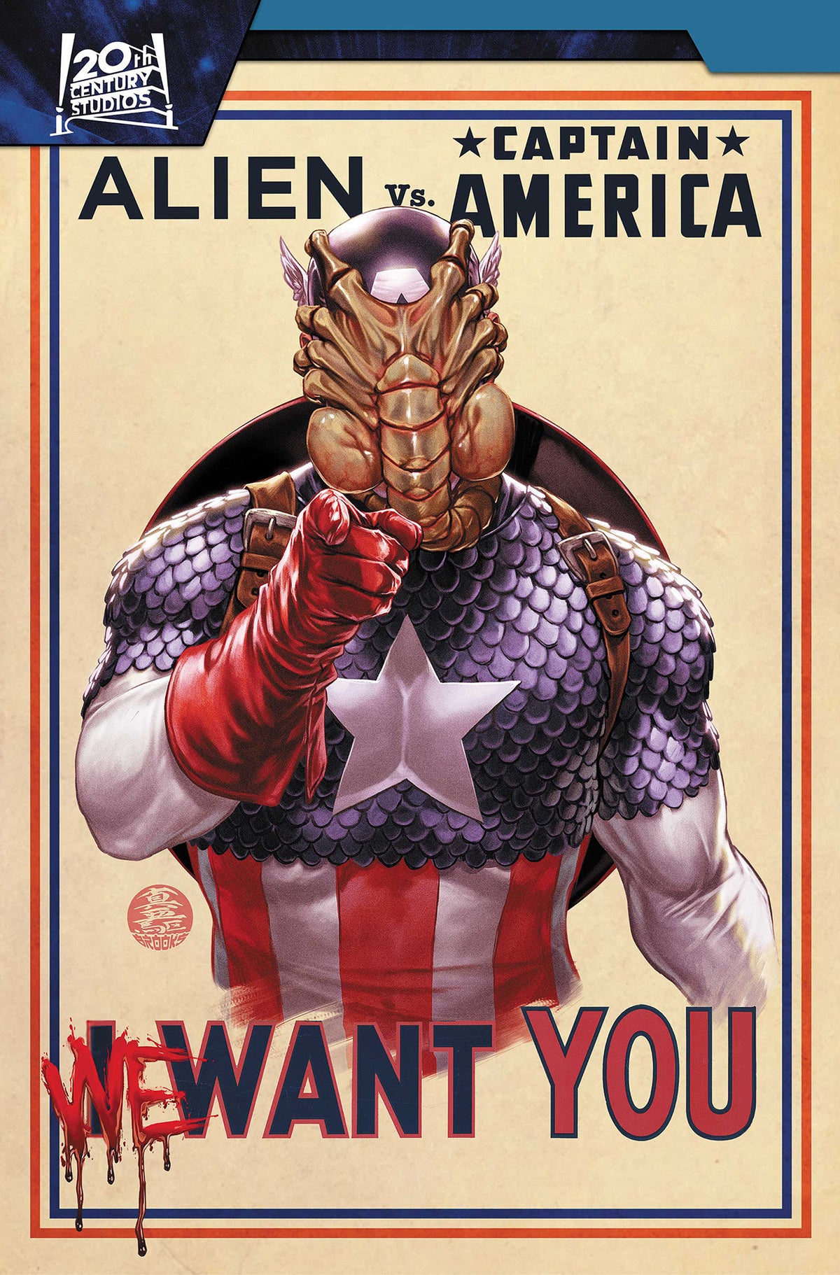 Alien vs. Captain America TPB