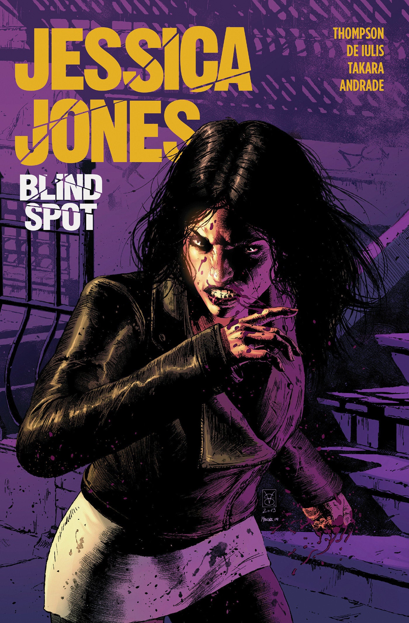 Jessica Jones Blind Spot Graphic Novel