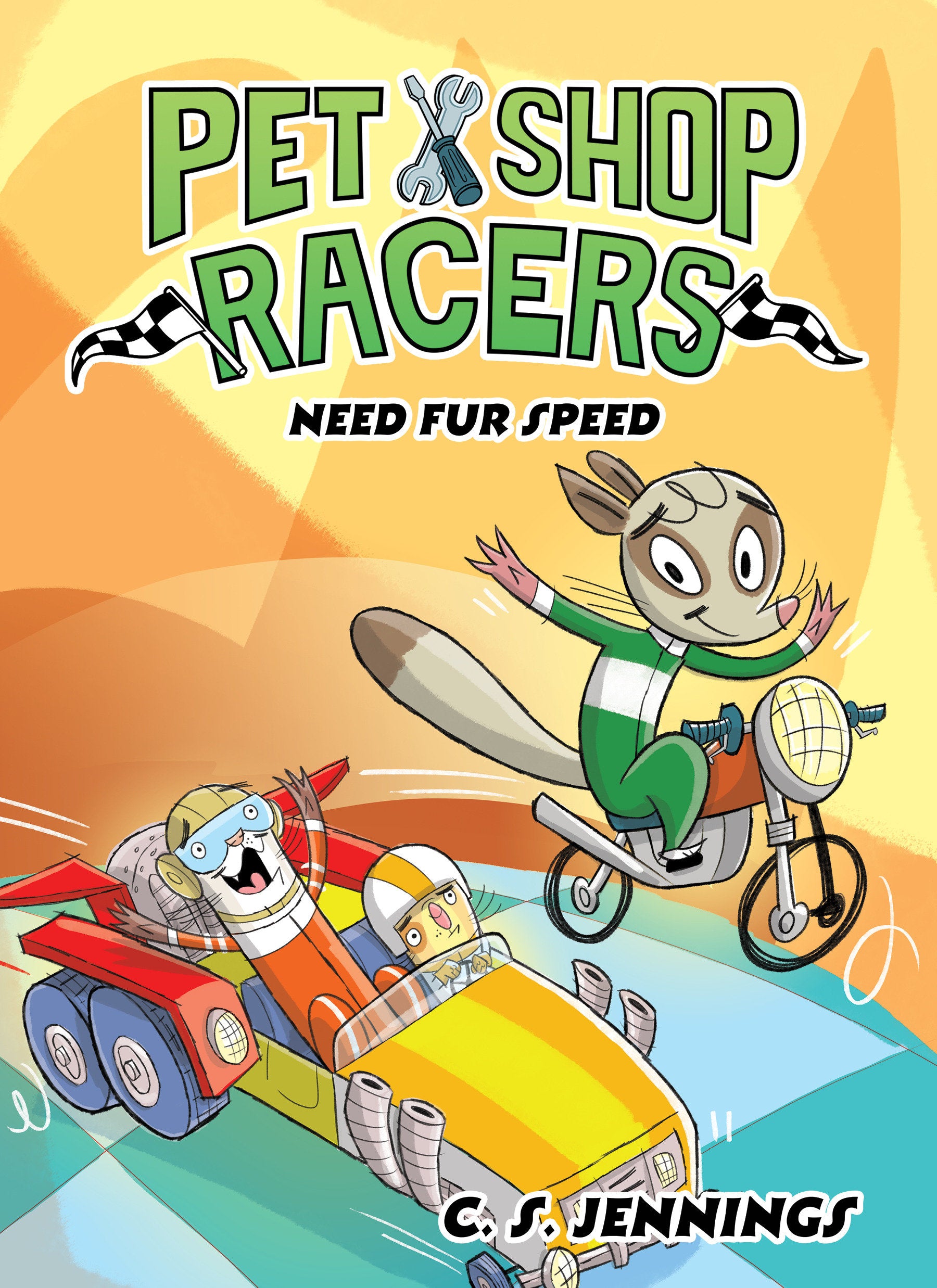 Pet Shop Racers Hardcover Need Fur Speed