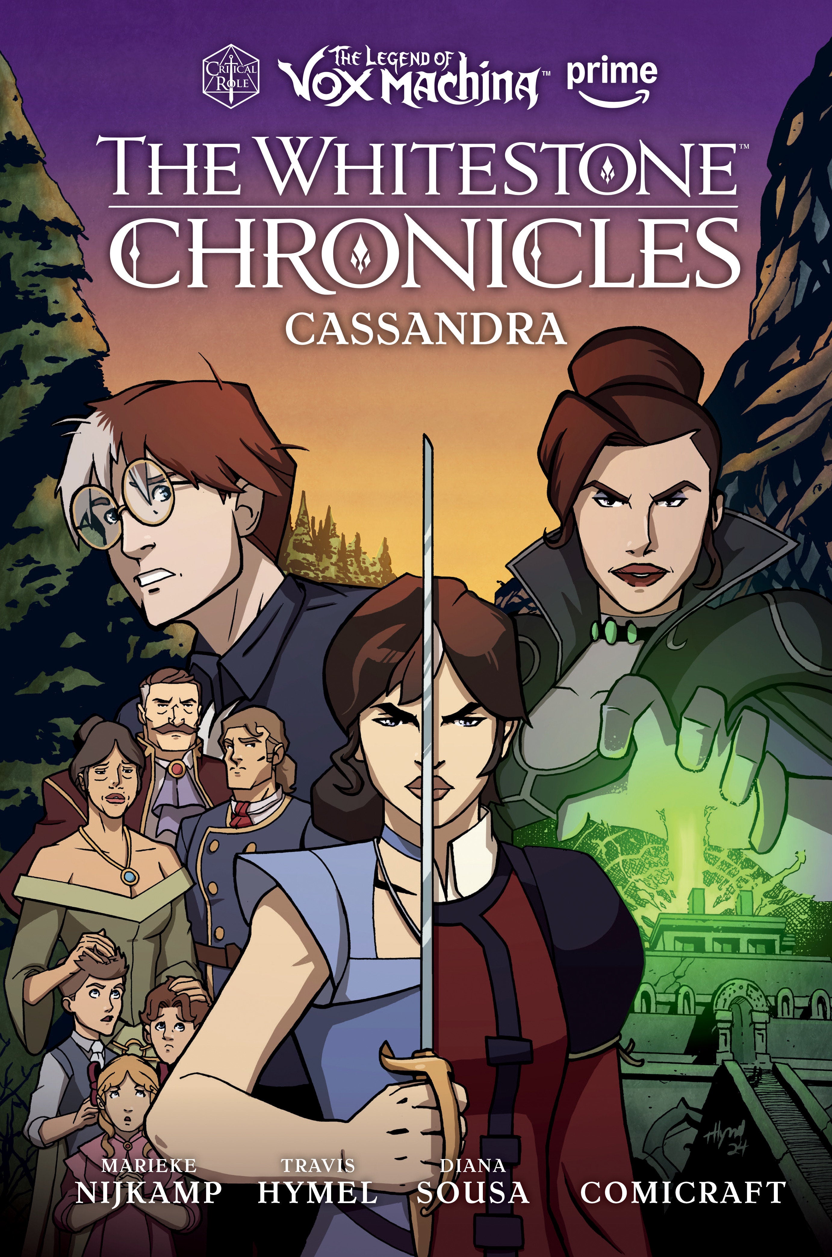 Critical Role The Legend Of Vox Machina The Whitestone Chronicles Hardcover Volume 02 Cassandra