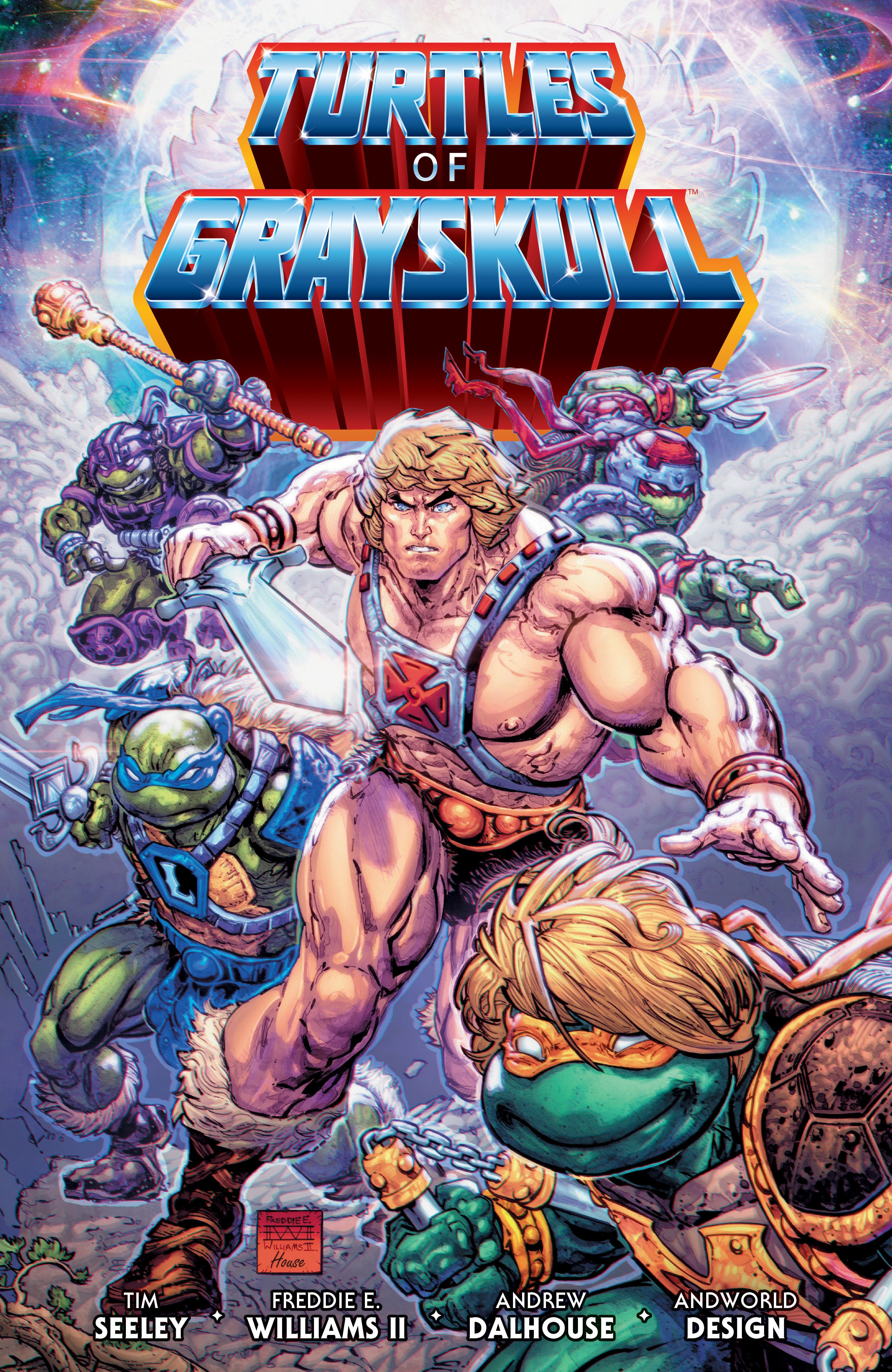 Teenage Mutant Ninja Turtles / Masters Of The Universe Turtles Of Grayskull TPB