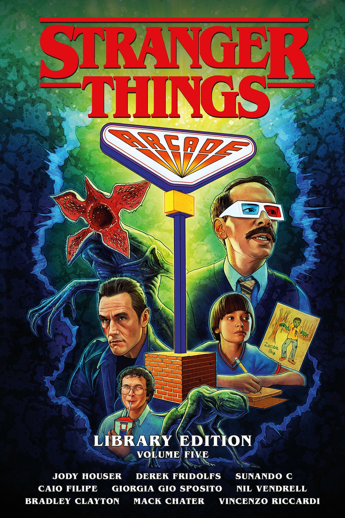 Stranger Things Library Edition Hardcover Volume 05