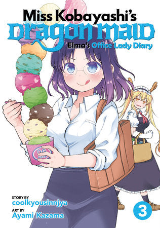 Miss Kobayashis Dragon Maid Elma's Office Lady Diary Graphic Novel Volume 03