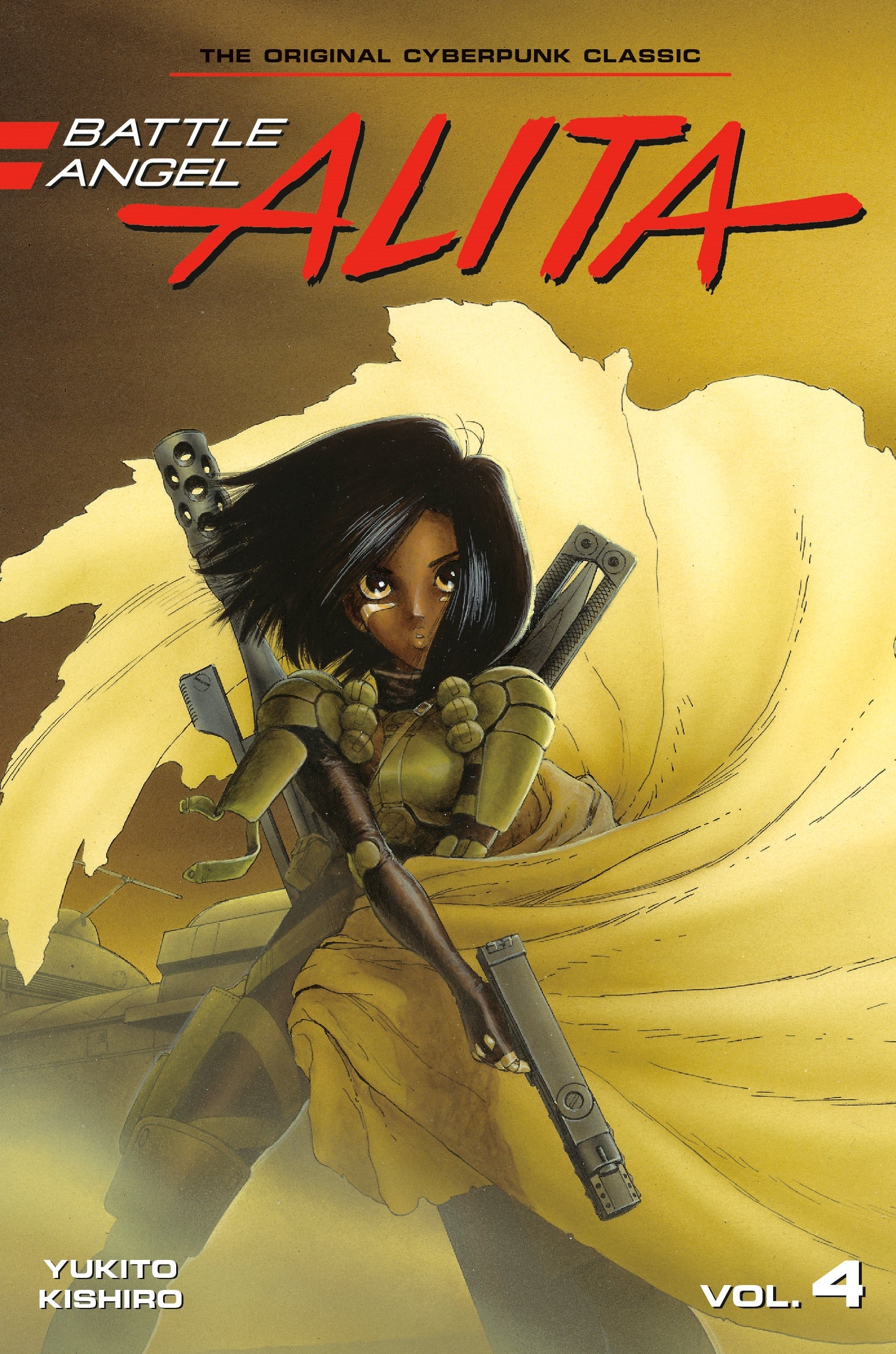 Battle Angel Alita Graphic Novel Volume 04
