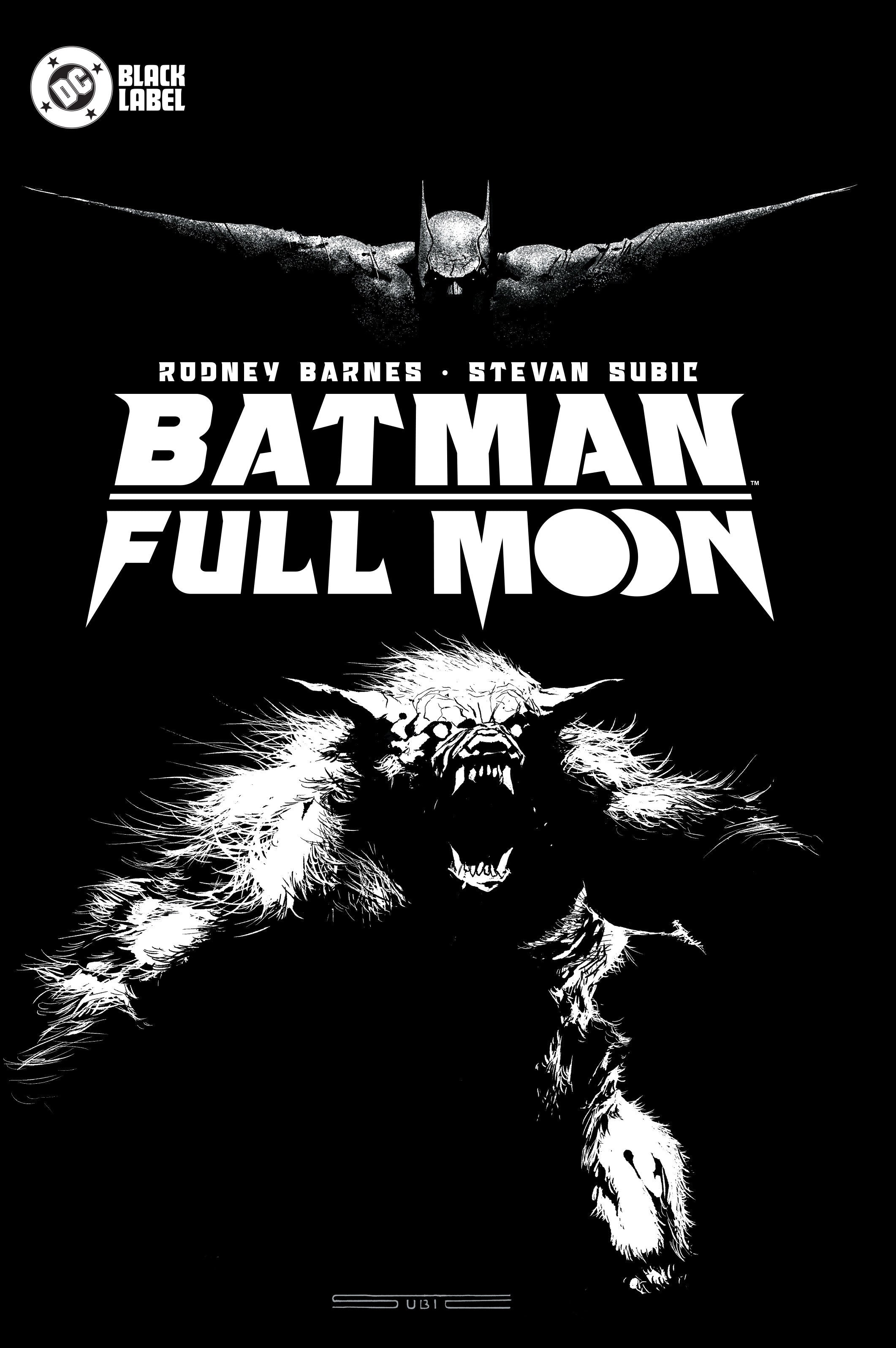 Batman Full Moon Hardcover